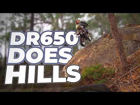 BLASTING HILLS on a DR650 | A Love Letter