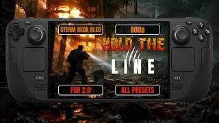 Hold The Line | Steam Deck OLED | 800p | All Settings | Performance Test