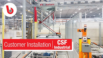 Barbaric CSF Industrial // Automated Panel Storage and Retrieval System // Customer Installation
