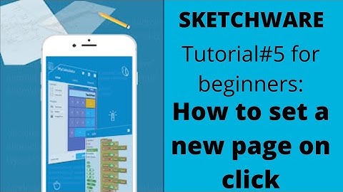 Sketchware tutorial#5:How to set new page on click