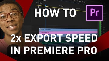 Premiere Pro is 2x FASTER with new Update - NVidia NVENC Exporting