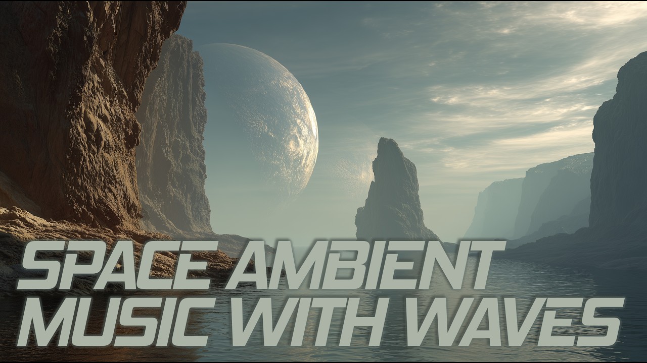 Space Ambient Music With Ocean Waves for Sleep, Relaxation & Focus ...