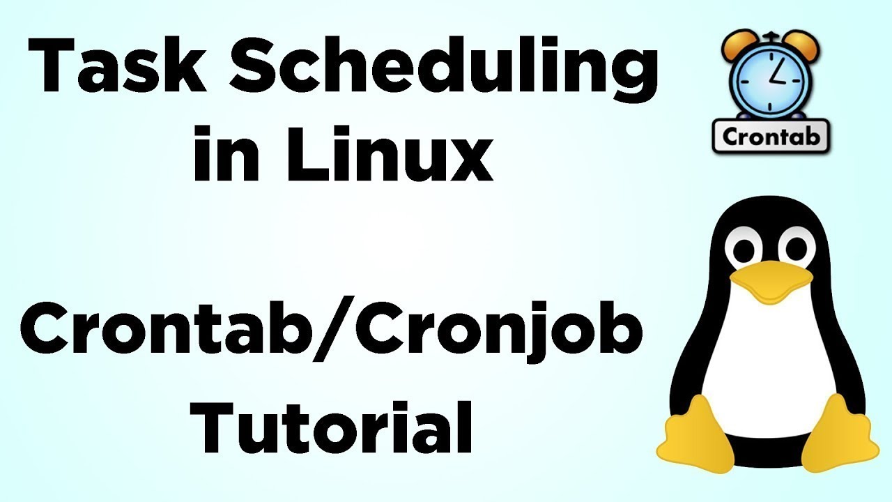 Task linux. Crontab Linux.