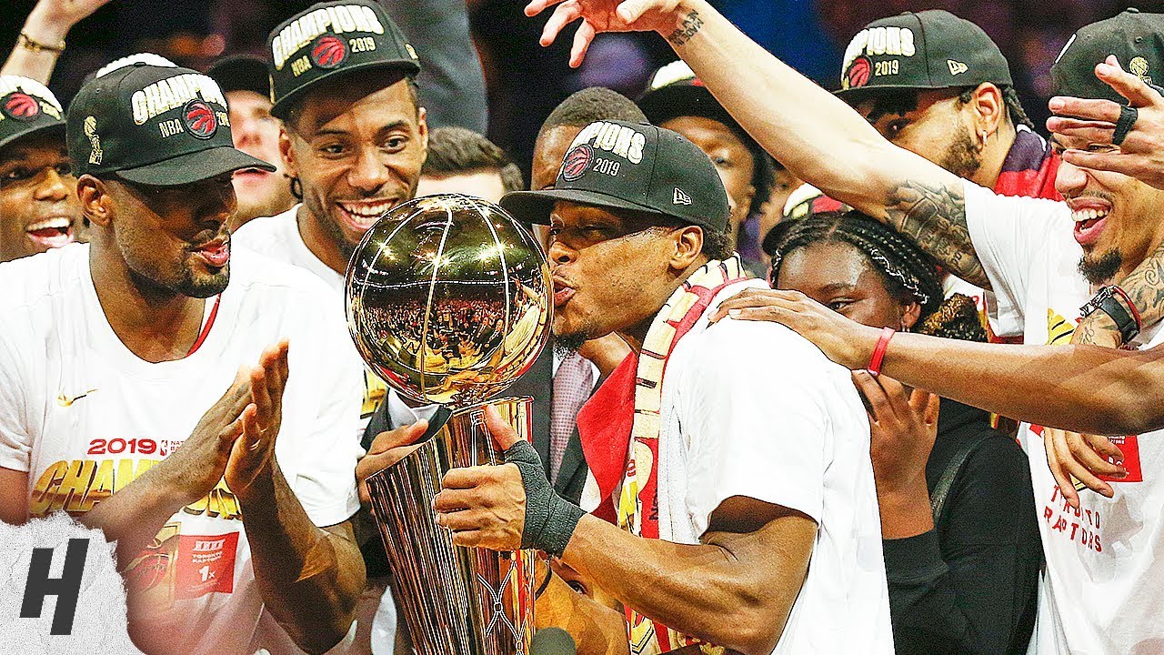 4 iconic NBA Trophies will be on display in Toronto during the