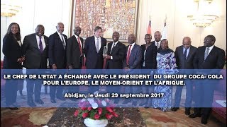 Entretien avec le Président du Groupe Coca Cola pour l’Europe, le Moyen Orient et l’Afrique screenshot 1
