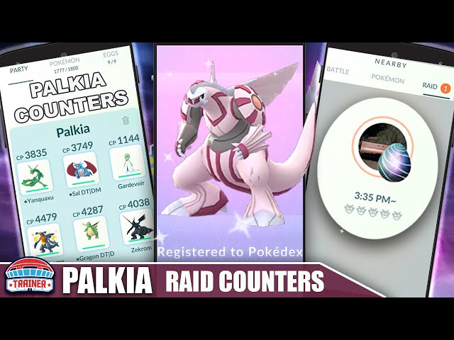 Pokemon Go Palkia Raid Guide: Best Counters, Weaknesses and Moveset -  1BREAKINGNEWS.COM - video Dailymotion