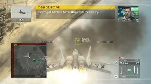 HAWX Walkthrough CO-OP Mission 2 Operation ADDER 2/2