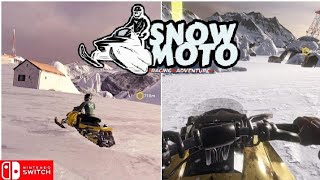 Snow Moto Racing Adventure Nintendo switch gameplay