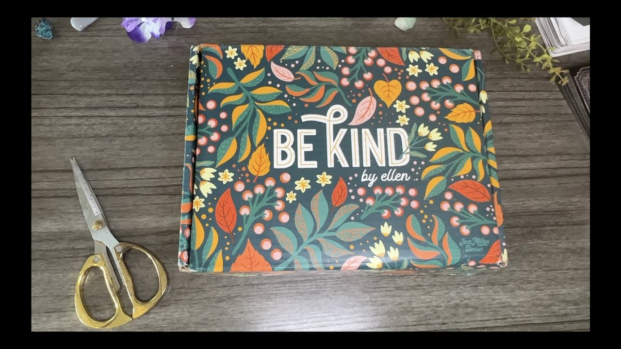 Be Kind by Ellen Box Fall 2022 Unboxing    So Good!!