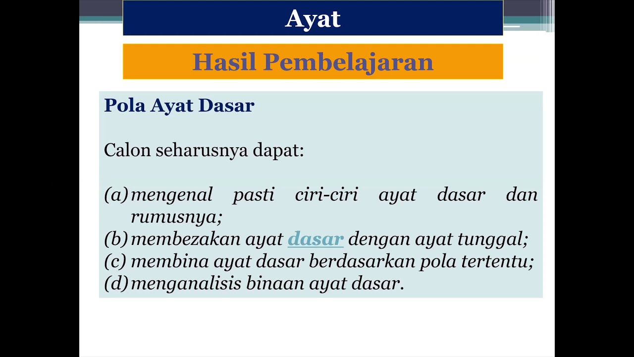 Ayat dalam Bahasa Melayu STPM - Siri Kelas Cikgu Khir #cikgooTUBE
