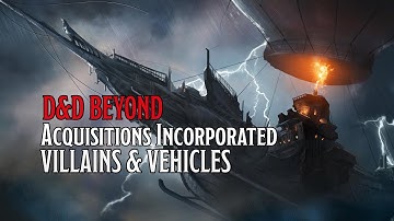 Villains & Vehicles of D&D
