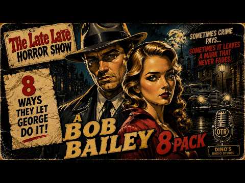 Bob Bailey in Let George Do It | 8 Classic Detective Mysteries | Old Time Radio