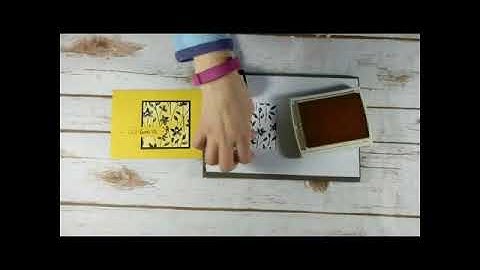 Tuesday Tip: Coloring Designer Series Paper with a Sponge Brayer