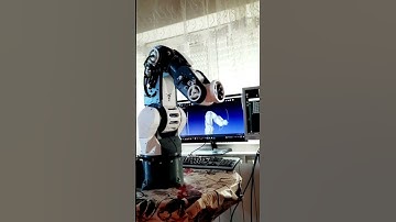 3D printed robotic arm first test