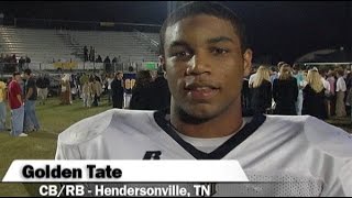 Rivals Rewind Golden Tate interview and highlights New York Giants