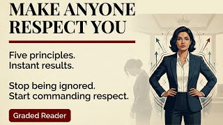 How To Make Anyone Respect You Instantly || Graded Reader || Improve Your  English ✅️