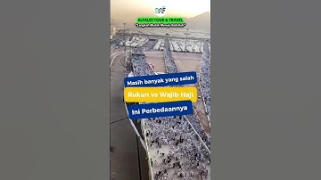 Perbedaan Rukun Haji dan Wajib Haji #hajj #haji #haji2025 #umrah #umrohmurah #umrohberkualitas