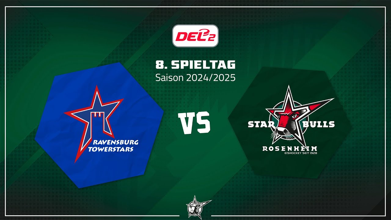 Ravensburg Towerstars vs  Starbulls Rosenheim - Game Highlights