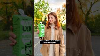 👀 YES, we can! because oatly matcha tastes better on ice 🍵 #oatly #oatlymatcha #ice #matcha