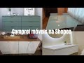 “COMPREI MÓVEIS NA SHOPEE 😱 Valeu a pena? (cômoda, penteadeira e +)”