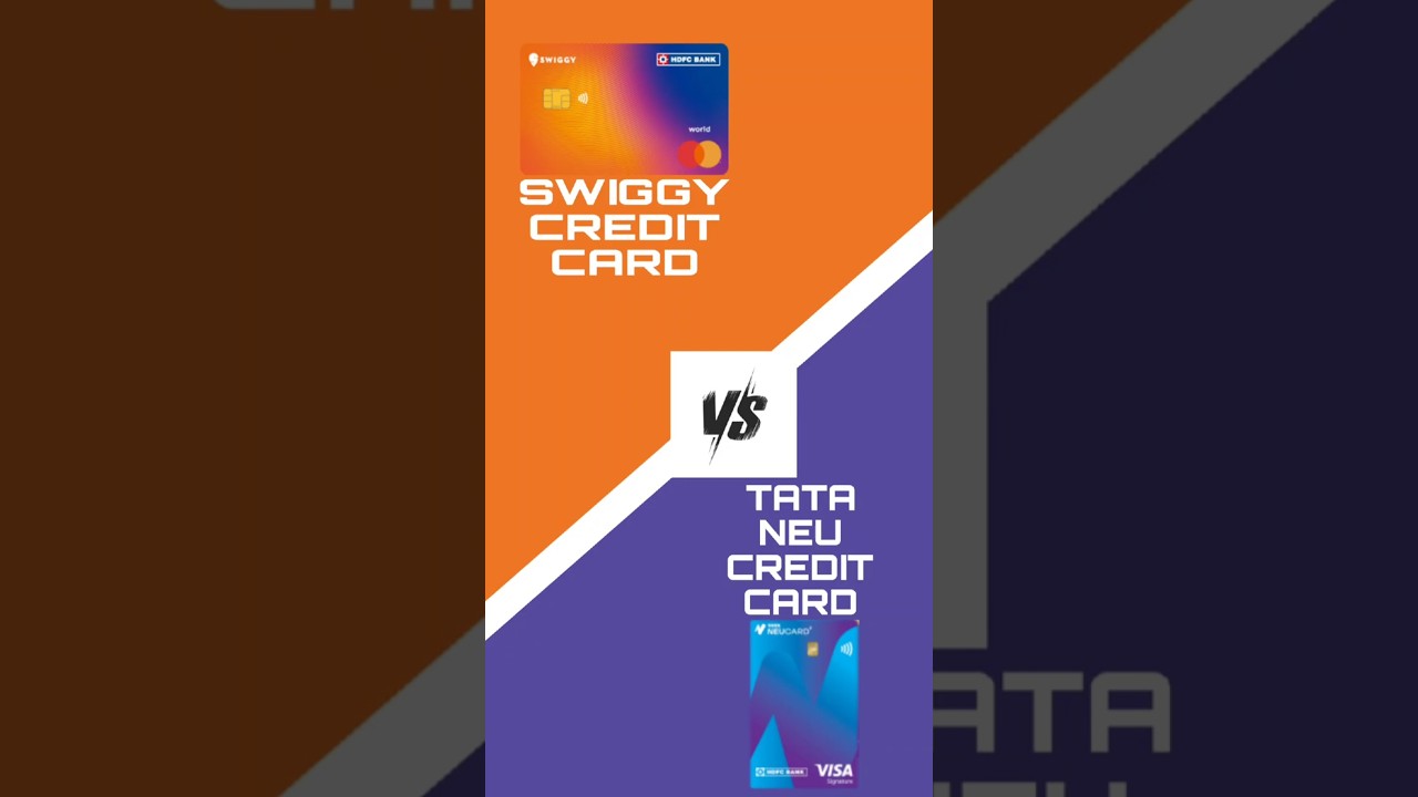 Swiggy Credit Card vs Tata Neu Credit Card 💳 | Best Cashback Card in India 2025?