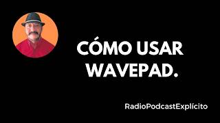 Editor audio. WavePad. Gratis. Pasos esenciales. screenshot 2