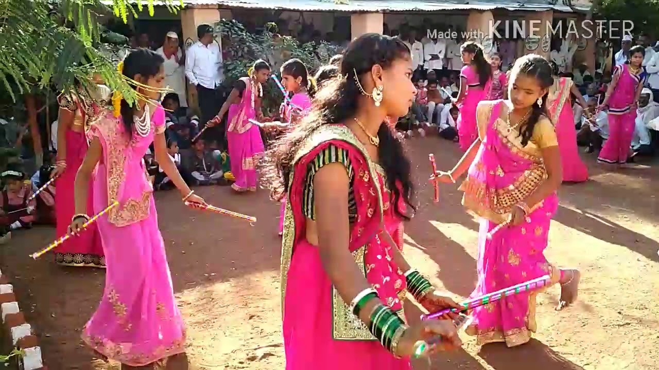 Janata vidhyalaya Hasegaon dandiya dance