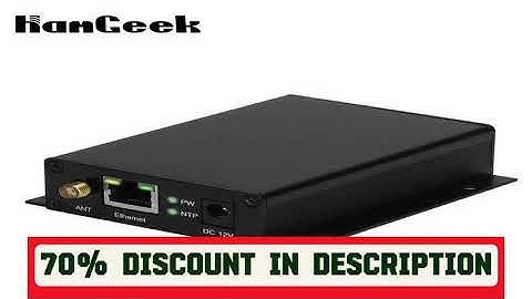 A must-have product! HAMGEEK FC-NTP-MINI Network Time Server 1 NTP Server Integrated GNSS Receiver