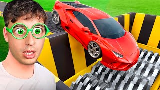 Lamborghini vs Trituradora 🚗🔥 (Reacción a MrBeast)