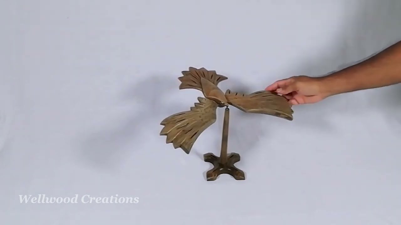 Handmade Wooden Balancing Bird Walnut | Physics-based Home decor | Sri Lankan Best-selling Souvenir