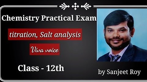 Chemistry Practical Exam | Project | Viva voice | Question format | Class -12th CBSE