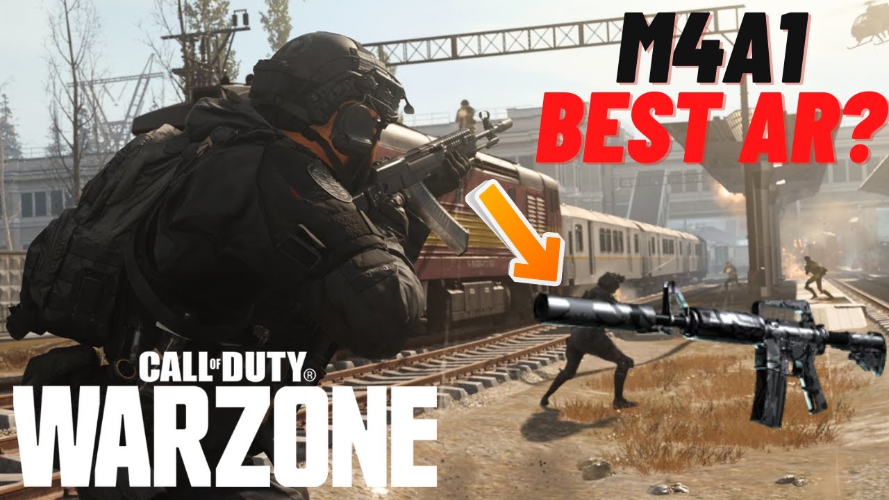 This M4A1 class DRILLS in COD WARZONE YouTube
