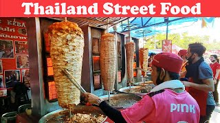 Turkish Doner Kebab Beef And Chicken Thai Street Food In Nakhon Pathom