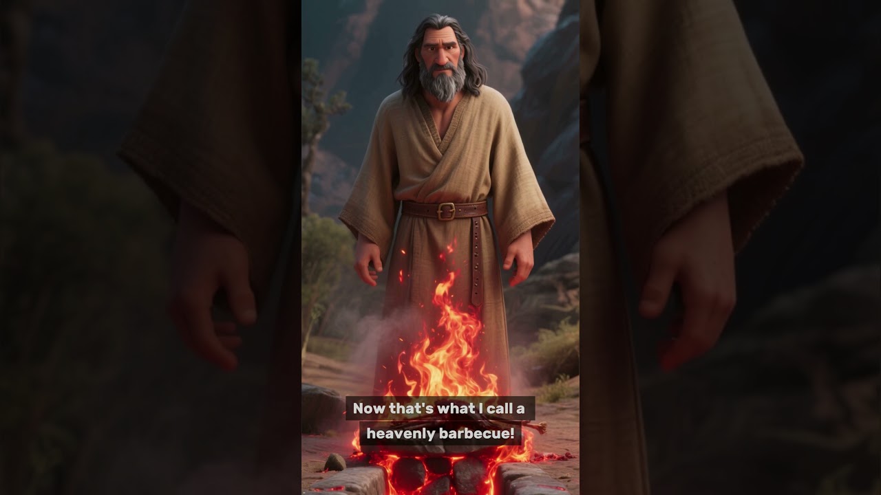 Elijah and the Fire from Heaven | Bible Story for Kids 