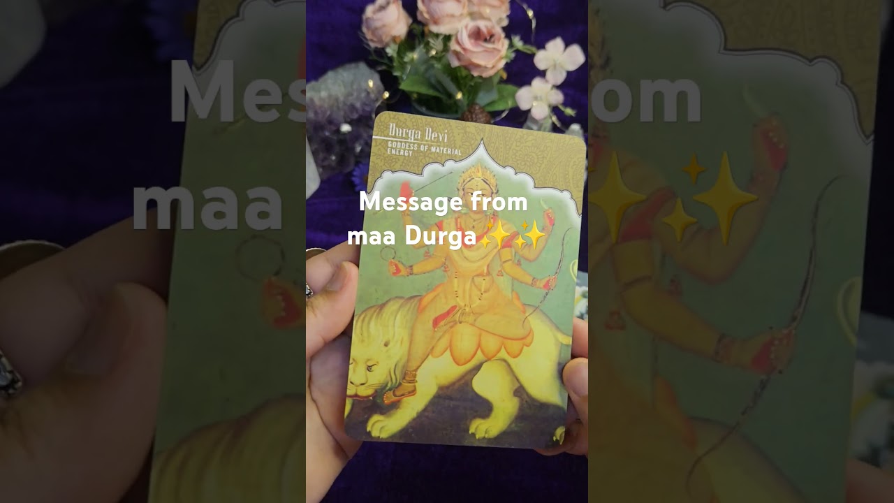 message from maa Durga