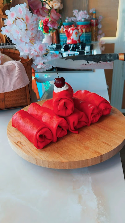 Cherry crepe 🍒 find the recipe on my instagram @abiresag #abirzkitchen