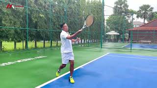 HLV Trương Quang Vũ Review dây đan Babolat-RPM soft screenshot 5