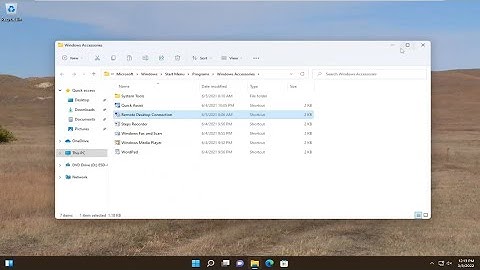 How to Create a Remote Desktop Connection Shortcut in Windows 11/10