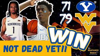 Wvu Basketball Mountaineers Beat Aj Dybantsa U0026 Byu To Keep March Madness Hopes A