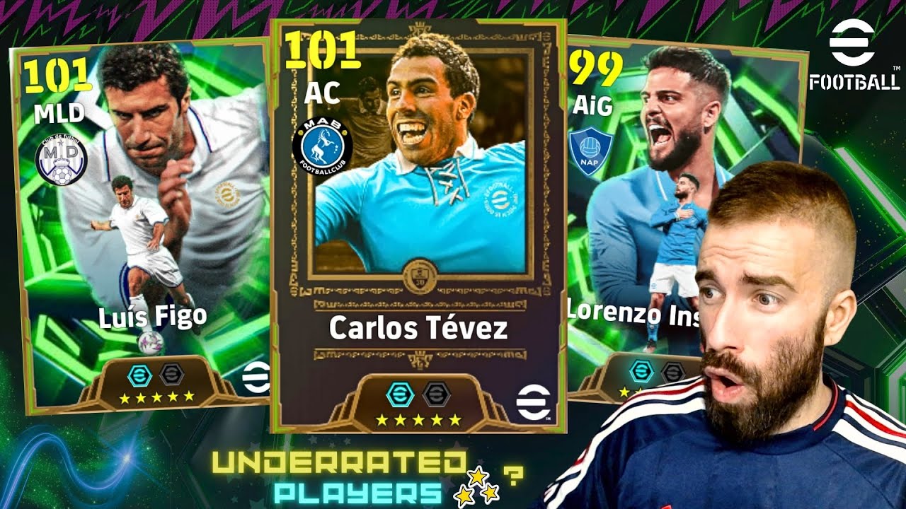 TEST CARLOS TEVEZ, FIGO ET INSIGNE VS TOP 220 WORLD BEST RANKED!⚡EFOOTBALL 2026
