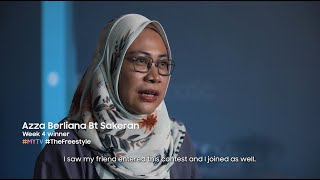 #MYTV is The Freestyle: Azza Berliana Winner Story | Samsung screenshot 2