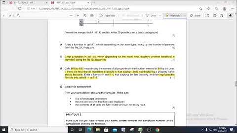 MAY JUNE 2021 IGCSE ICT PAPER 31 Data Analysis and Website Authoring
