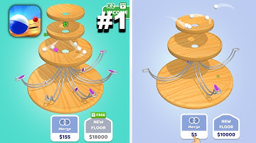 Spinning Balls - New Release - Hyper Hybrid Casual - Gameplay Walkthrough (iOS & Android)