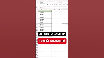 Удивите начальника такой таблицей😱 #эксель #excel #эксельобучение