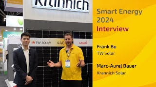 Smart Energy 2024 Interview | Frank Bu, TW Solar
