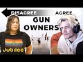 xQc Reacts to Do All Gun Owners Think The Same? | xQcOW