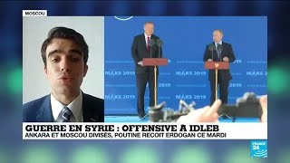 Offensive à Idleb : Recep Tayyip Erdogan à Moscou pour évoquer la Syrie