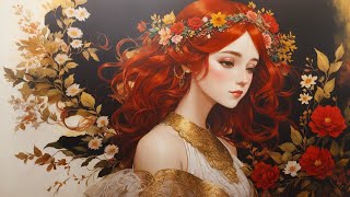 Classical Romance! Enchanting Floral Portraits set to Soft Music screenshot 3