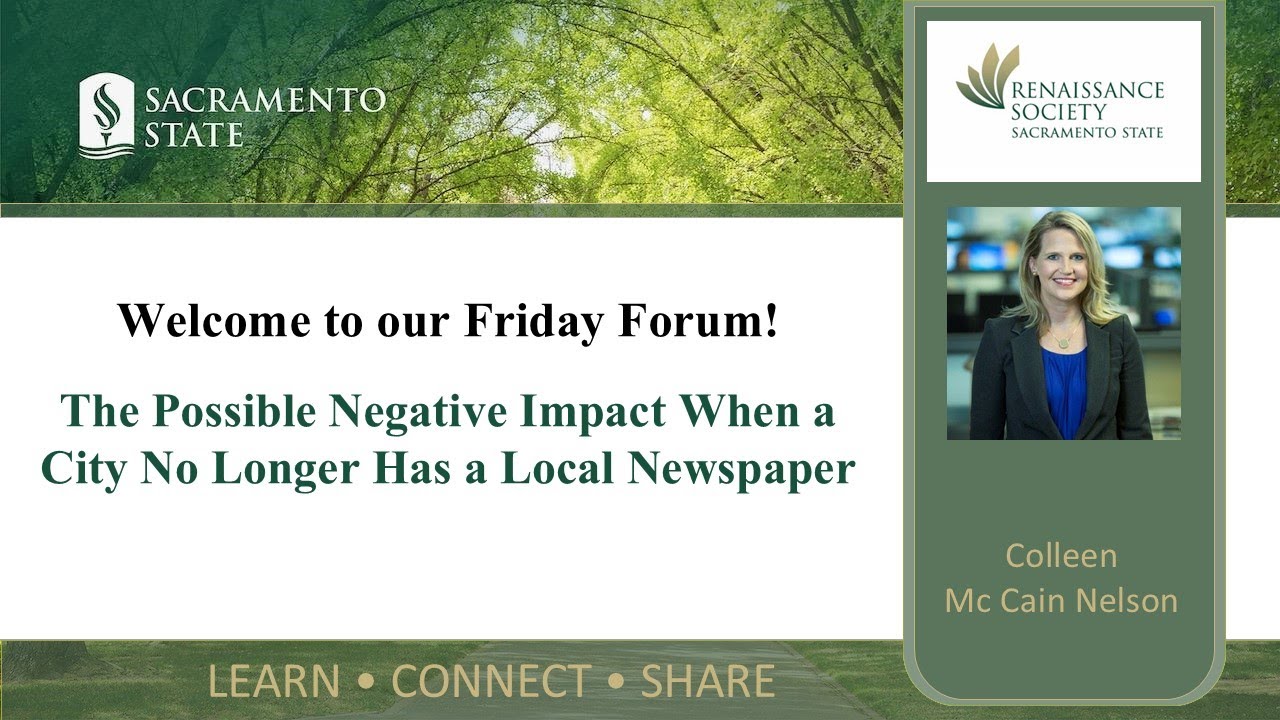 The Possible Negative Impact When a City No Longer Has a Local Newspaper