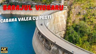 Barajul Vidraru + Cetatea Poenari + Cabana Valea cu Pesti (4K)